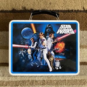 Star Wars Metal Lunchbox w/ 2 cookie cutters